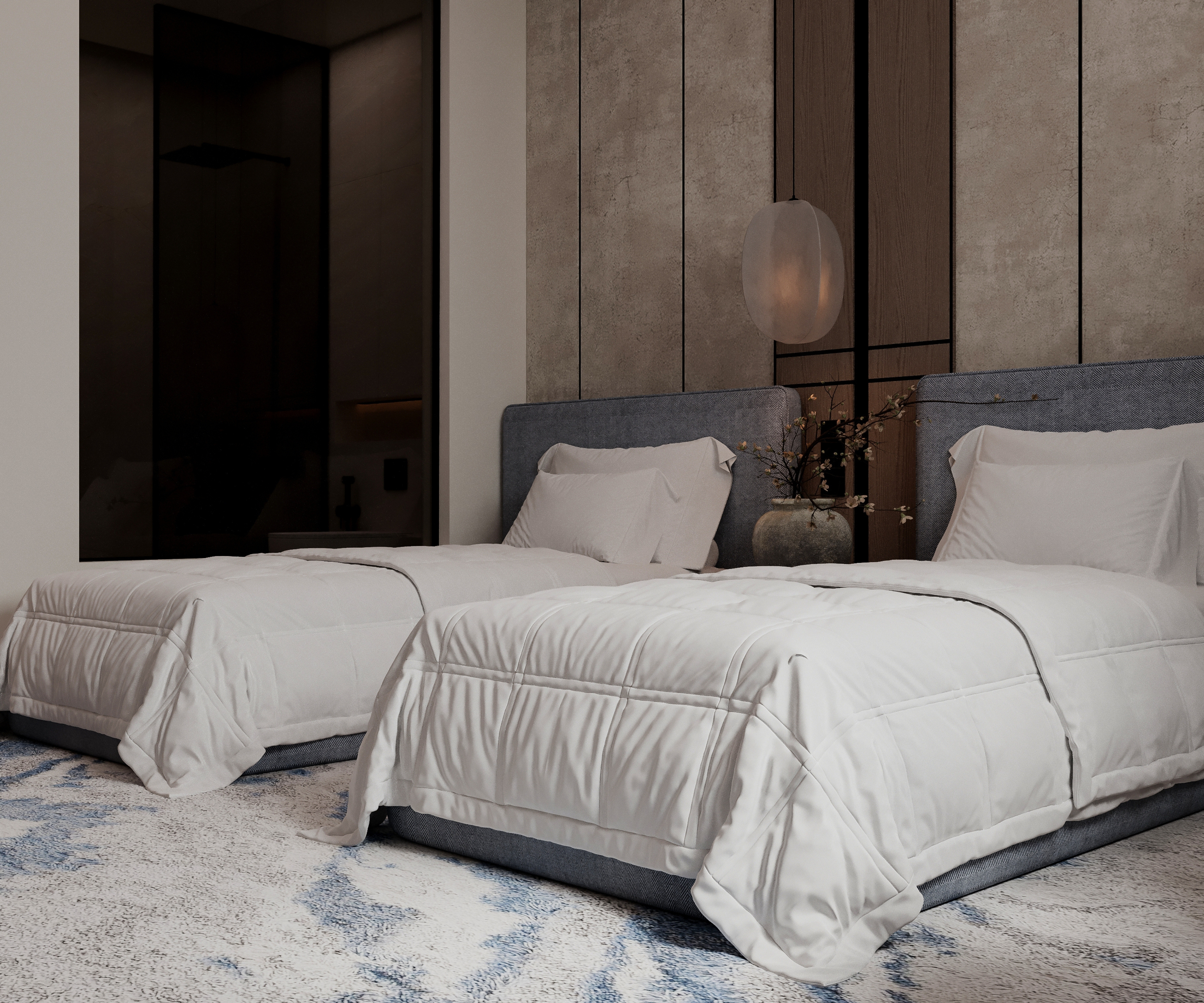 غرفة فردية ديلوكس